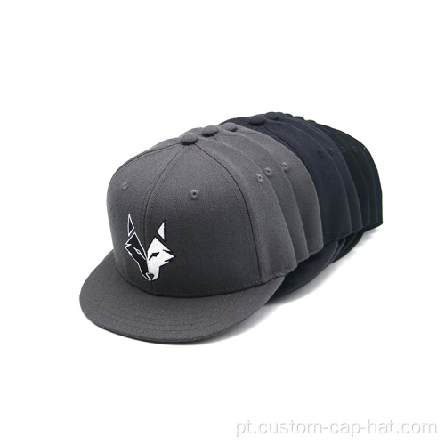 Caps de snapback de logotipo aminal de impressão personalizada
